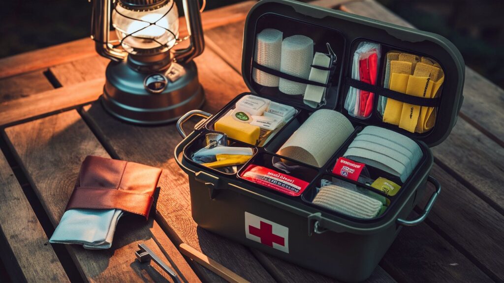 camping first aid kit